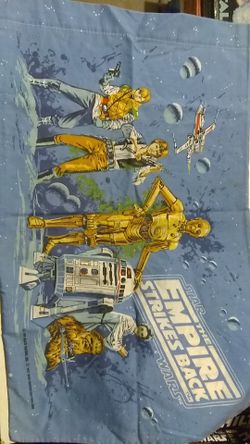 Empire strikes back pillow case vintage