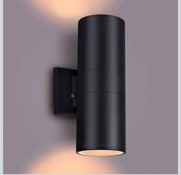 Outside Cylinder Up Down Wall light fixture