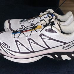 SALOMON XT-6 'White Vanilla Ice Plum Perfect'
