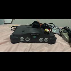 Nintendo 64 2 Controllers Games 
