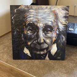 Albert Einstein Painting