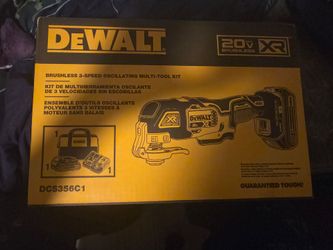Dewalt  20v XR multi tool kit