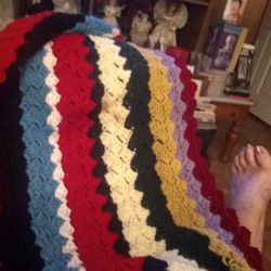 Large Crocheted Afagan
