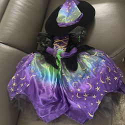6/7 Girls Witch Costume