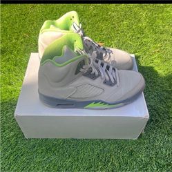 Jordan 5 Green Bean 
