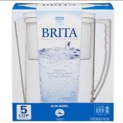 Britta Slim 5 Cup Pitcher with filter
