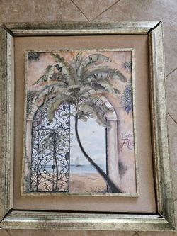 Great FRAMED PAINTING  31W x 37L