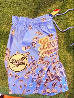 LA dodgers diamonds shorts men 2XL fits like XL