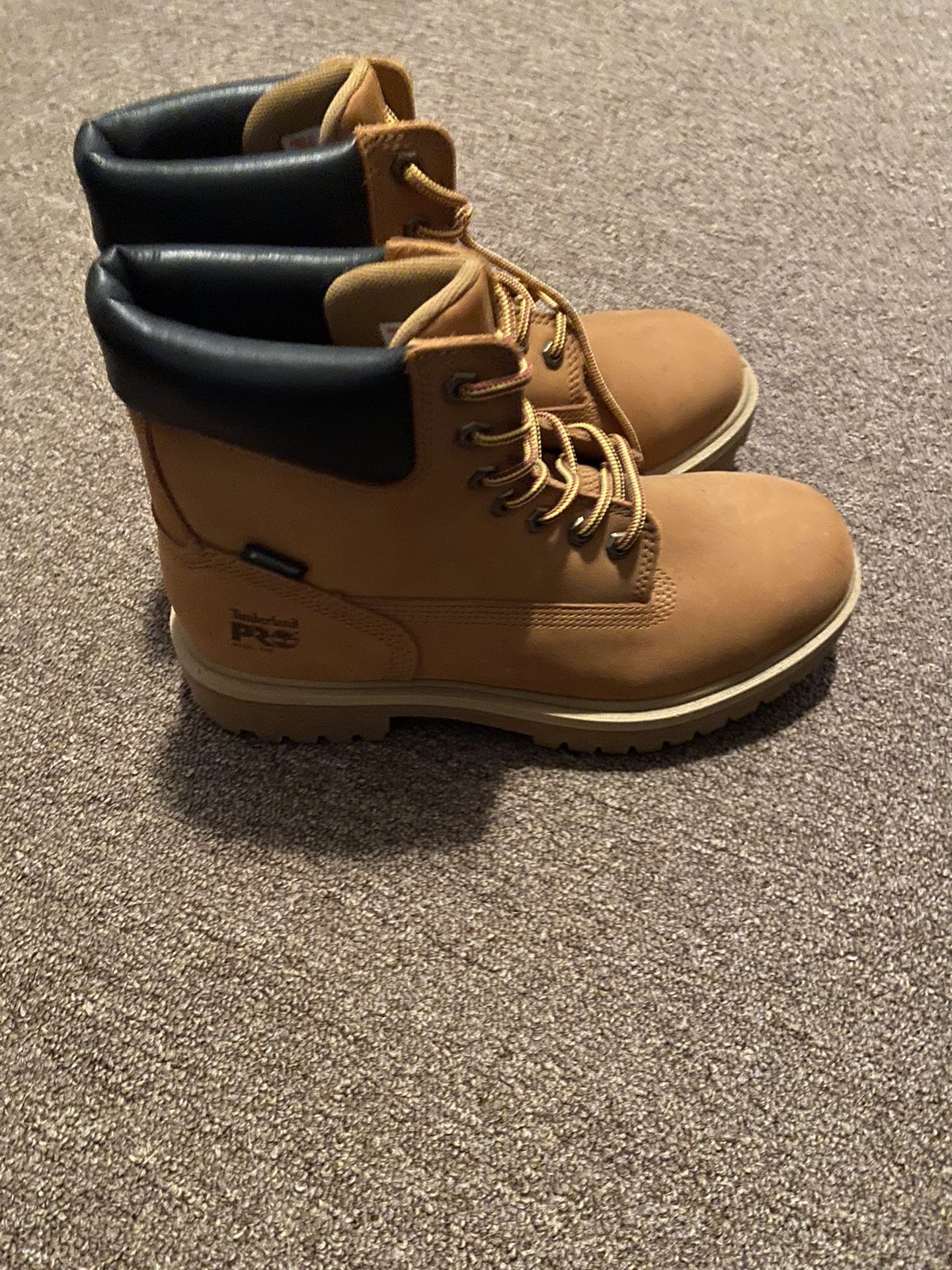 Timberland Steel Toe Boat Size 9.5