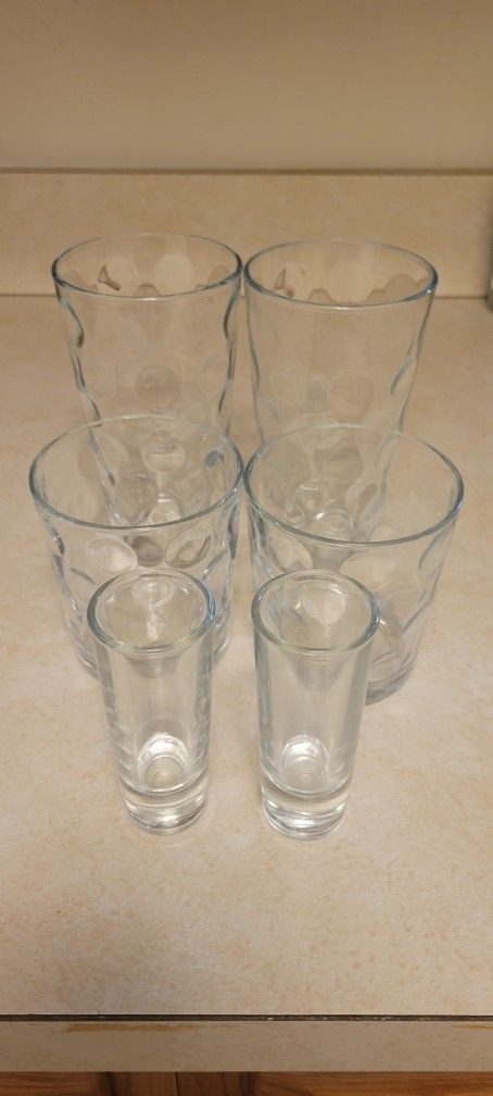 Glassware 6pc