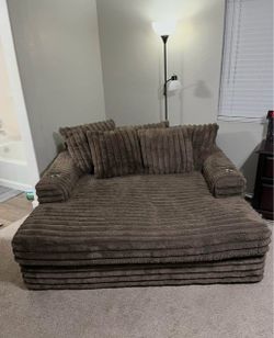 Oversized lounge/ love seat