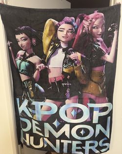 K-pop Demon Hunters Blanket
