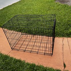 Foldable Metal Cage 38” Deep By 24” Height By 22” Wide…Double Door $35