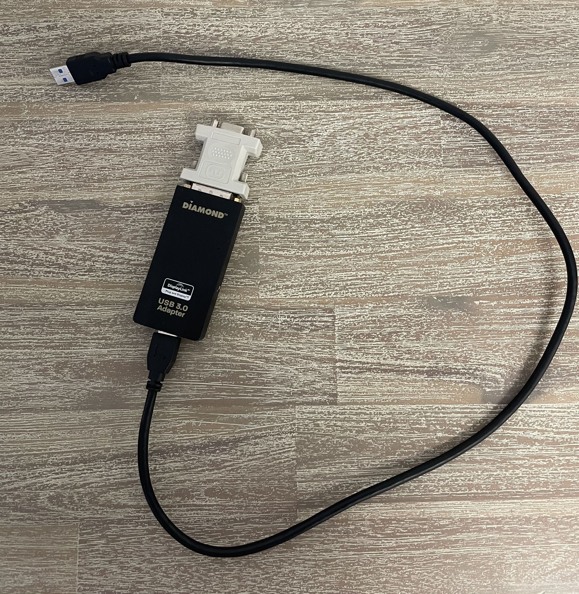 USB 3.0 Display Adapter to VGA. DisplayLink. USED