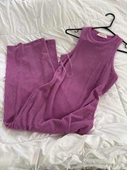 Purple dress