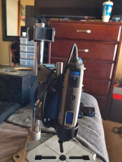 Dremel 4300 With Drill Press Stand