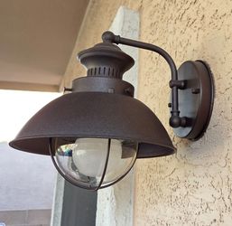 * Back porch patio coach  backyard side light fixture
