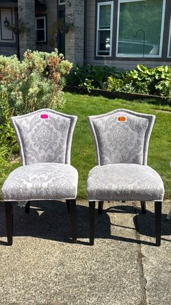 Dining chairs - price for both,