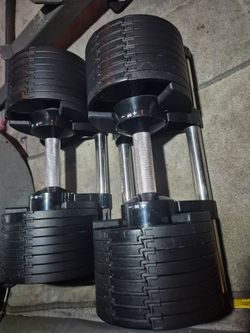Adjustable dumbells weights 💪