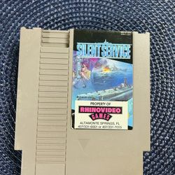 Nintendo NES Games ( Silent Service ) 
