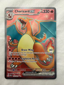 Charizard Ex - 151 - Pokemon Card