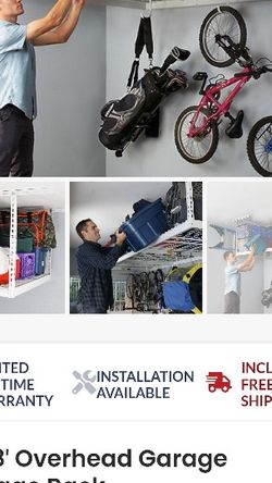 Garage Safe Racks 4'x4'