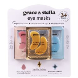 Grace & Stella Under Eye Masks, Under Eye Patches Combo Pack, 23-count