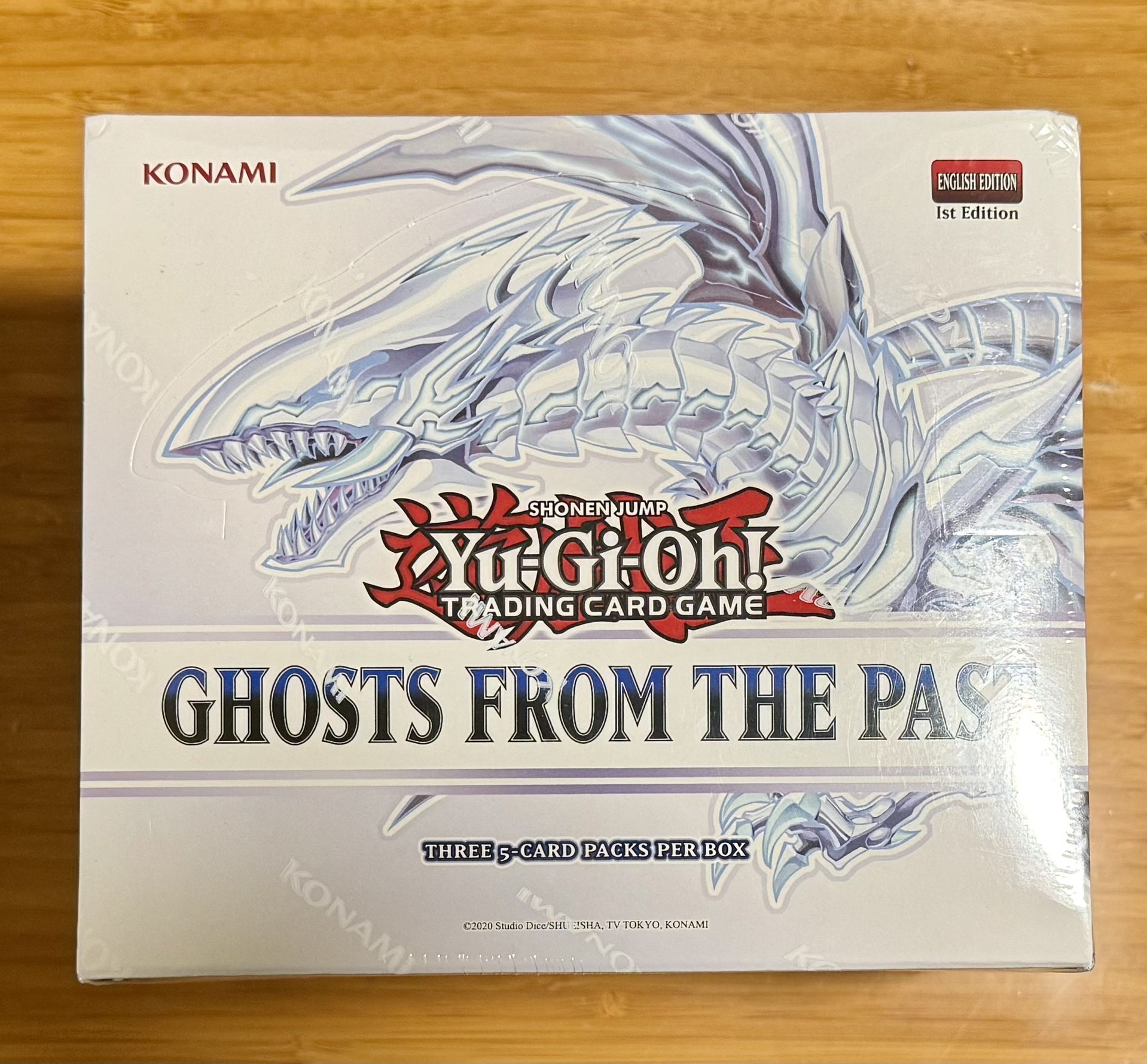 Yugioh 1st Edition Display Box