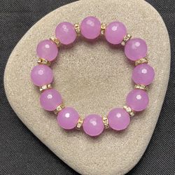 SEMI-PRECIOUS GEM BRACELET 