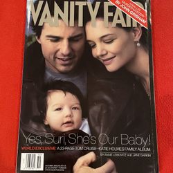 Vanity Fair October 2006 - Yes, Suri, She’s Our Baby
