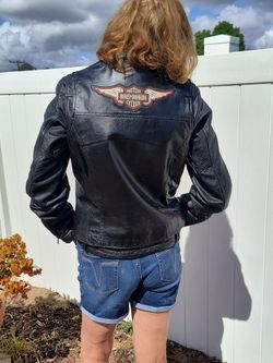 Harley Davidson women's leather jacket