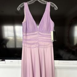 Purple Gown (size 8)