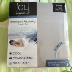 King Size Cooling Sheet Set – Brand New / Sealed