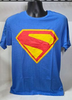 SuperMan Emblem Graphic Tee Mens Medium