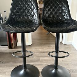 Blk Bar Stools
