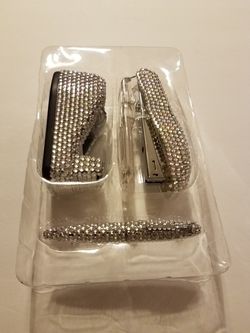 Bling desktop accessory set