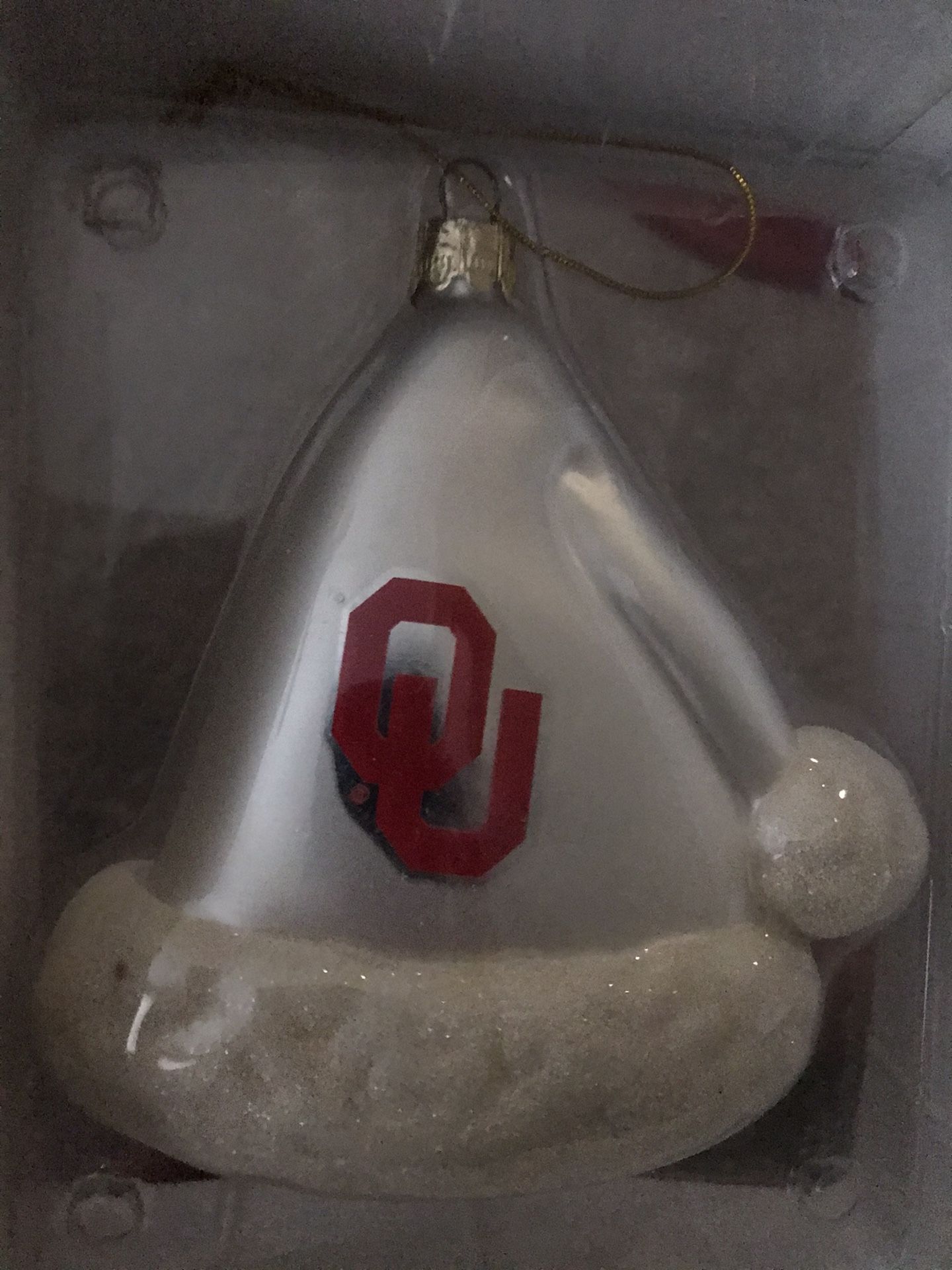 OU Christmas ornament