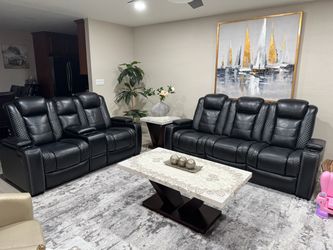 Sofa & Loveseat and 2 accent chairs