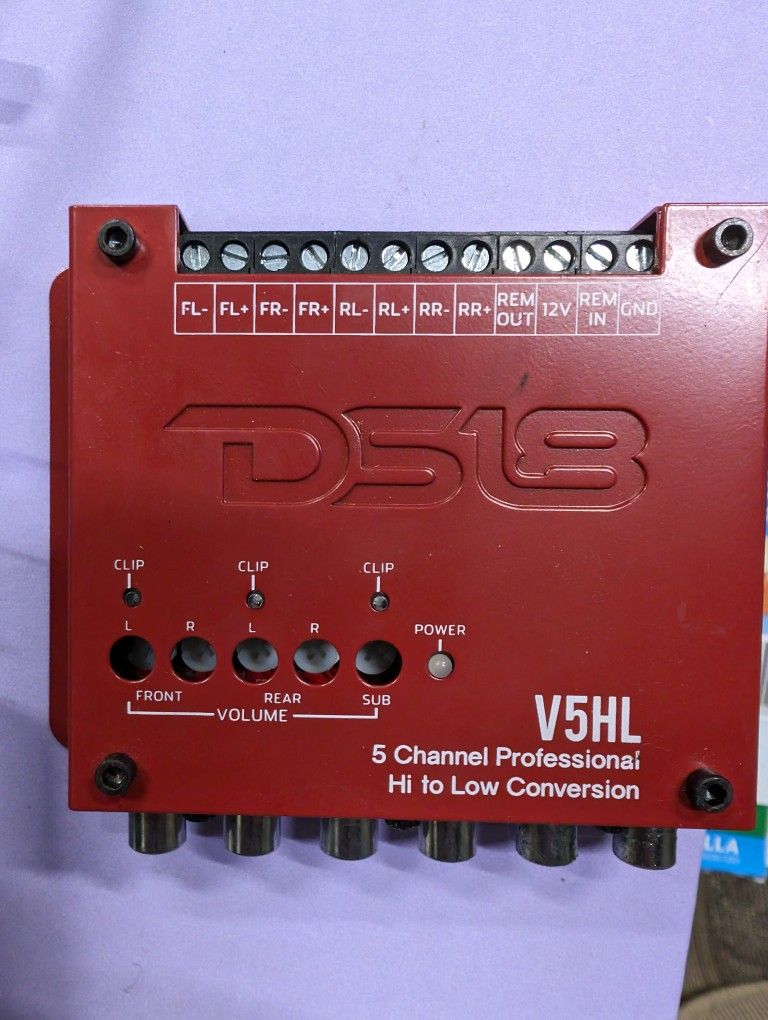 DS18 Line Out / High-Low Converter