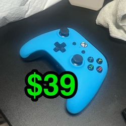 🎮 Xbox One Compatible Blue WIRED Controller – Tested 🎮 . . . . . . . . . . . . . . . . . . . . . . . . . . . . . . . . . . . . . . . . . . . . . . .