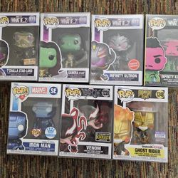 Funko Pop Marvel Lot