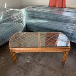 Wicker Coffee Table