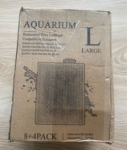 Large Replacement Filter Cartridges 8-Pack for Aquariums - High-Quality