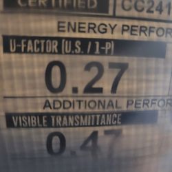 2 Casement Windows 29 1/2 x 45 1/2 inches