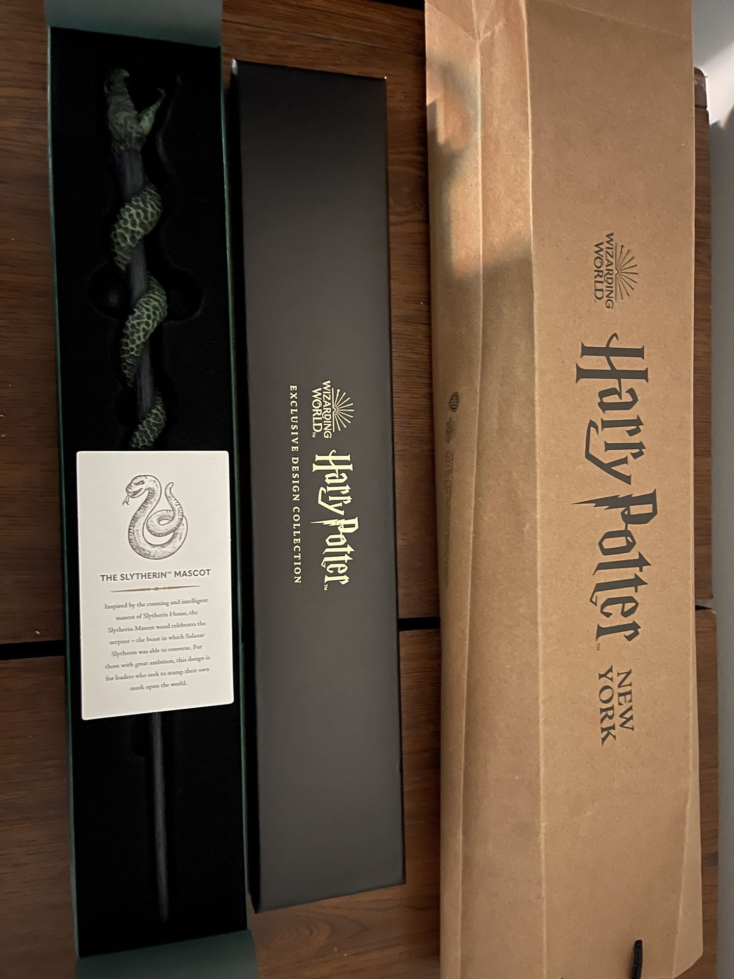Harry Potter, wand, The Slytherin Mascot