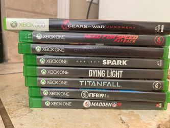 Xbox one & Xbox 360 games