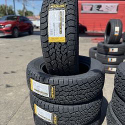 275-60-20 A PLUS SHREDDER AT $560 CASH OUT THE DOOR All Terrain Tires installed (4) New 50,000 Mile