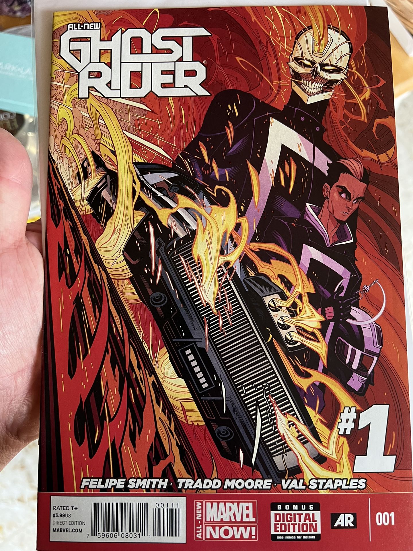 All-New Ghost Rider #1 2014 1st App of Robbie Reyes