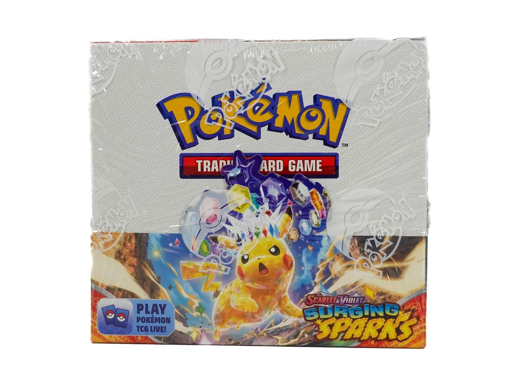 TCG Pokemon: Factory Sealed Surging Sparks Booster Box