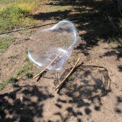 Classic Designer Rocking Chair Clear Acrylic 
